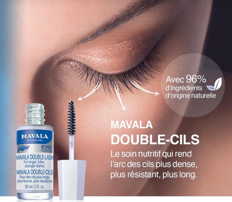 قطره تقویت مژه ماوالا Mavala Double lash